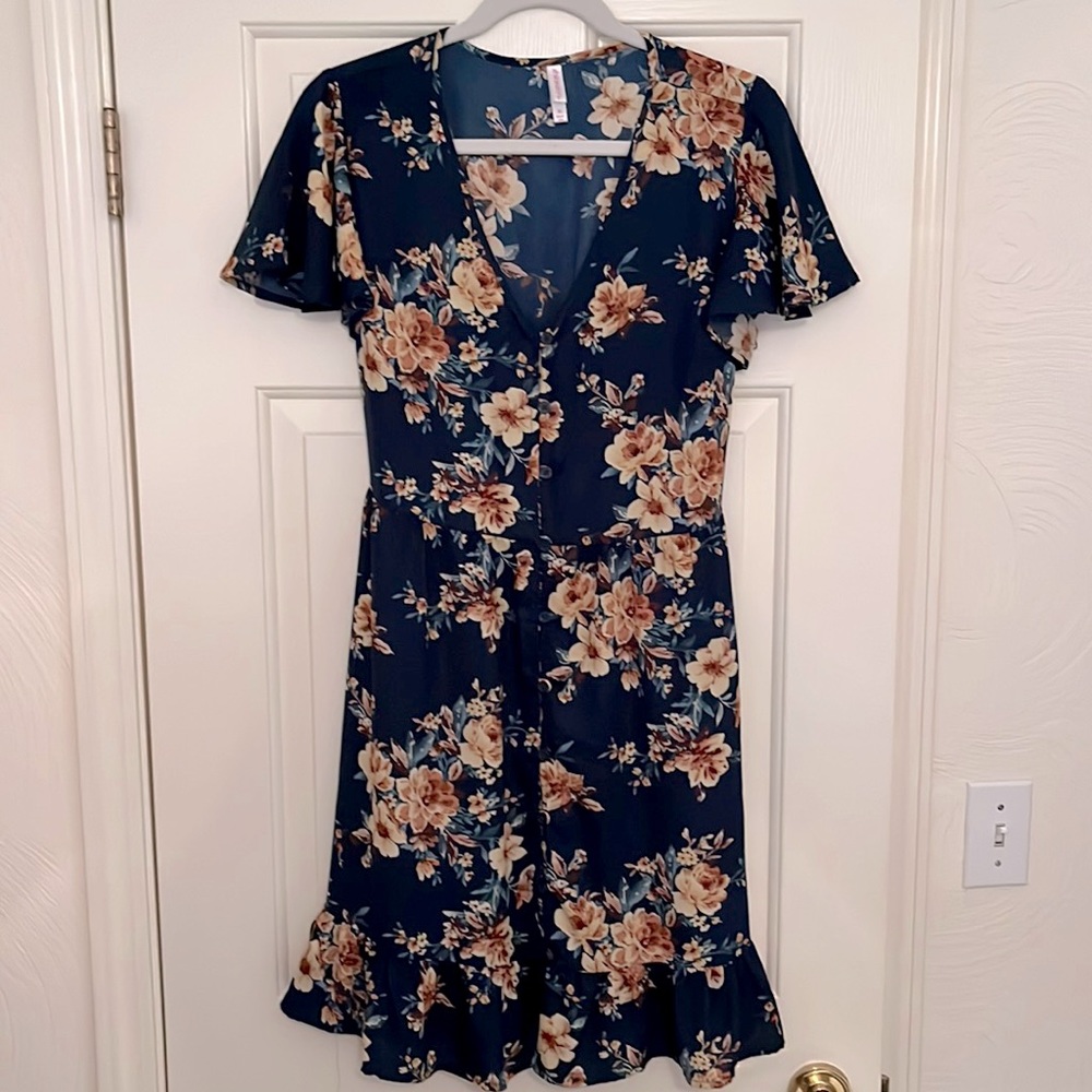 Xhilaration Sunflower Print Dress